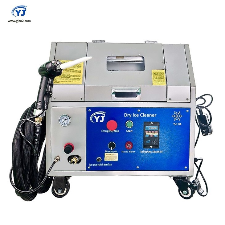 Máquina industrial de jateamento de gelo seco
